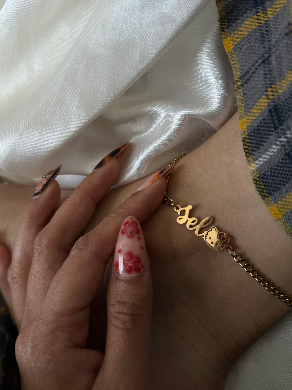 CUSTOM NAME ANKLET 💘