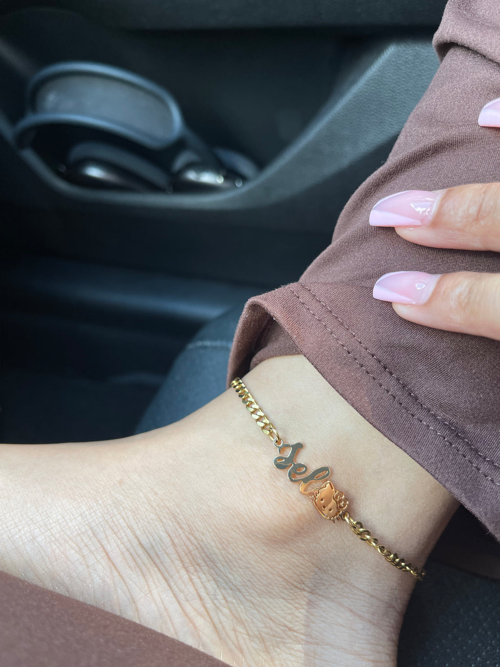 CUSTOM NAME ANKLET 💘